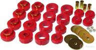 enhanced prothane 7-110 red body and cab mount bushing kit - comprehensive 20-piece set logo