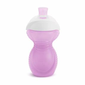 img 2 attached to Secure Sipping Made Easy: Munchkin Click Lock Bite Proof Sippy Cup, Blue/Purple, 9 Oz, 2 Pack