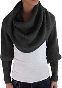 img 2 attached to EUBUY Fashion Winter Knitted Crochet Women's Accessories ~ Scarves & Wraps