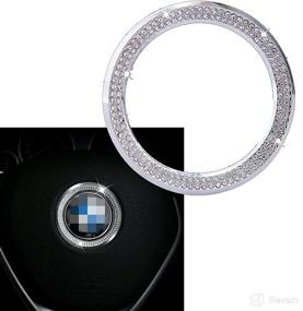 img 4 attached to Rhinestone Steering Decoration Sticker 2013 2015