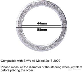 img 2 attached to Наклейка для украшения руля со стразами 2013 2015