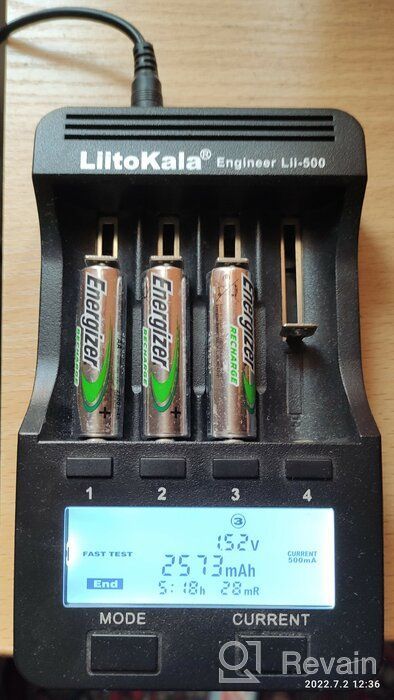 img 1 attached to 🔋 Energizer AA Rechargeable Batteries (12 Count) - NiMH 2300mAh 1.2V NH15 for Long-lasting Power review by Amar Amar ᠌