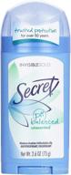 secret anti perspirant deodorant invisible unscented personal care logo