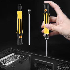 img 1 attached to 🔧 Ultimate Portable Screwdriver Kit: 45-in-1 Professional DIY Set for Precise Repairs & Maintenance at Home or On-the-Go