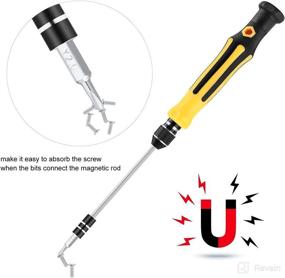 img 2 attached to 🔧 Ultimate Portable Screwdriver Kit: 45-in-1 Professional DIY Set for Precise Repairs & Maintenance at Home or On-the-Go