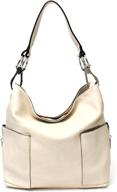 👜 janin handbag bucket shoulder with top-notch hardware - women's fashion bags and wallets from hobo bags логотип