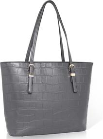img 4 attached to Montana Handbags Designer Shoulder Crocodile Women's Handbags & Wallets at Hobo Bags