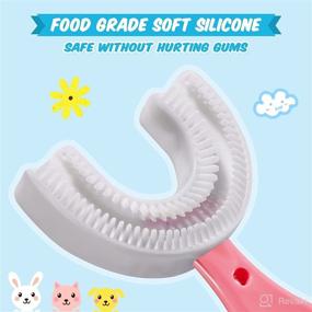 img 2 attached to Силиконовая зубная щетка в форме для детей Lovely