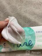 img 1 attached to Pampers Aqua Pure Wipes: Four-Pack for Gentle and Effective Baby Care review by Ada Fedorowicz ᠌