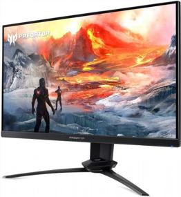 img 2 attached to Acer Predator XN253Q Pbmiprzx 24.5" Monitor, 1920X1080 Resolution, 144Hz Refresh Rate, Built-In Speakers, HDMI