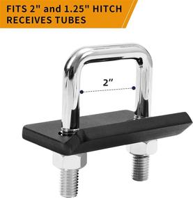 img 2 attached to Tightener Anti Rattling Stabilizer Rust Free Hitch Mounted Exterior Accessories