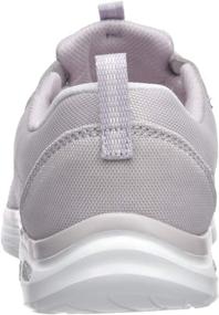 img 2 attached to Skechers Empire Spotted Charcoal Trainers Women's Shoes via Athletic