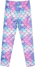 img 3 attached to Jxstar Leggings Cartoon Trousers Pattern Girls' Clothing : Leggings