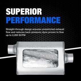 img 2 attached to 🚀 Dynomax Ultra Flo 17219 Exhaust Muffler: Superior Performance and Efficiency