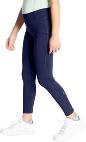 img 2 attached to 👖 C9 Champion Girls Leggings Ebony: Stylish Leggings for Girls' Clothing