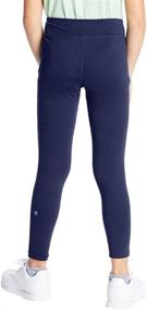 img 1 attached to 👖 C9 Champion Girls Leggings Ebony: Stylish Leggings for Girls' Clothing