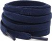2 pairs 5/16" wide flat shoe laces - perfect for running sneakers & boots! logo