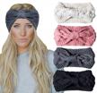 stay warm and stylish with chalier's cable crochet turban headbands - perfect for women this winter logo