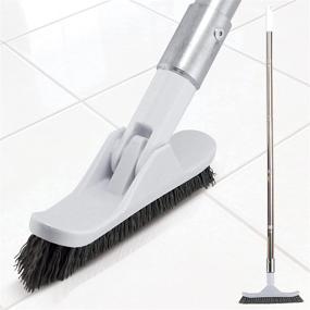 img 4 attached to Grout Brush Long Handle Scrubber