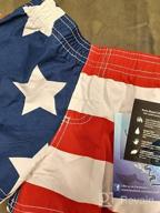 img 1 attached to Kanu Surf Patriot Trunks Medium review by Gilbert Cokky