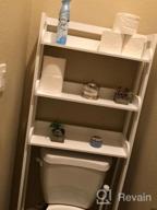 img 1 attached to Maximize Bathroom Storage With UTEX 3-Shelf Organizer Over Toilet In Espresso Finish review by Steven Barbon