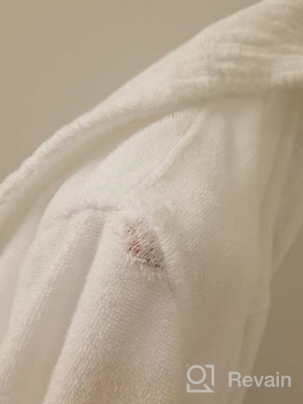 img 1 attached to 🛀 Luxury Shower Collar Cotton Bathrobe review by Maurice Arnold