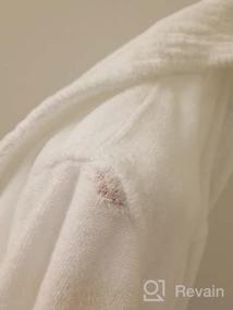 img 7 attached to 🛀 Luxury Shower Collar Cotton Bathrobe