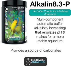 img 3 attached to 🐠 Brightwell Aquatics Alkalin8.3-P: The Ideal Alkaline KH Buffer Powder for Marine and Reef Aquariums