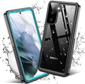 img 4 attached to 📱 Temdan Samsung Galaxy S21 Waterproof Case with Screen Protector - Anti-Scratch, Shockproof, Full Body Protection IP68 for Galaxy S21 5G (6.2'') Teal