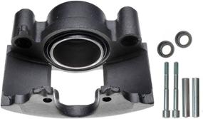 img 1 attached to 🔧 Remanufactured ACDelco Professional 18FR741 Комплект переднего переносного суппорта дискового тормоза с правой стороны - готовый к трению, не покрытый покрытием.