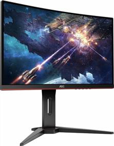 img 2 attached to AOC C24G1: Ultra-Smooth 144Hz Frameless DisplayPort Monitor with Height, Pivot, and Tilt Adjustments