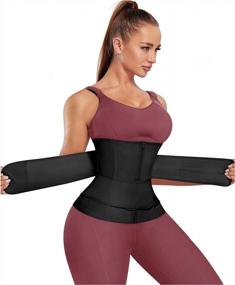img 4 attached to Women'S Tummy Control Waist Trainer Corset Belt For Postpartum Body Shaping And Exercise - Get Your Body In Shape With Gotoly'S Slimming Belly Band
