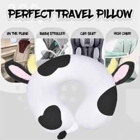 img 1 attached to Travel Support Cushion Airplane Adults White