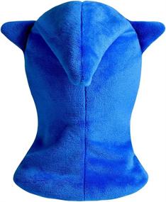 img 3 attached to ❄️ Winter Windproof Balaclava Fleece: Stay Warm with Girls' Accessories for Cold Weather