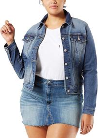 img 3 attached to Signature Levi Strauss Gold Label Women's Clothing - Coats, Jackets & Vests