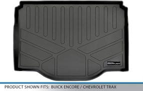 img 2 attached to MAXLINER All-Weather Cargo Liner Floor Mat - Black for Buick Encore 2013-2021 / Chevrolet Trax 2014-2021