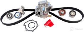 img 1 attached to ⌛ Gates TCKWP304 Engine Timing Belt Kit with Water Pump: Superior Performance and Durability for Optimal Engine Performance