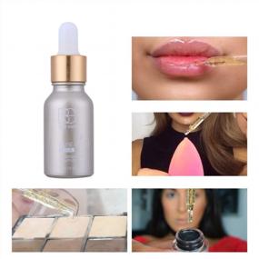 img 2 attached to Ofanyia 24K Facial Elixir: Moisturizing Beauty Oil And Essential Makeup Primer - Enhance Your Skin'S Radiance With This 15ML Before-Foundation Formula