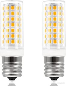 img 4 attached to Светодиодная лампа E17 6 Вт (эквивалент лампы накаливания 60 Вт) с регулируемой яркостью под микроволновыми лампочками