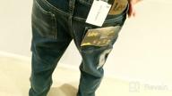 img 1 attached to Lee Boy Proof Straight Fit Straight Leg Denim Jeans review by Patrick Jarvis