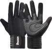 ihuan workout gloves for men full-finger: weight lifting gloves for men, gym lifting gloves full hand gloves for weightlifting, deadlift logo
