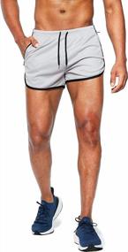 img 3 attached to G Gradual Men'S 3 Inch Quick Dry Running Shorts With Liner And Zipper Pockets For Gym And Athletic Workouts