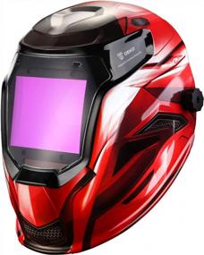 img 4 attached to Solar-Powered Auto Darkening Professional Welding Helmet W/Wide Lens & Adjustable Shade - DEKOPRO