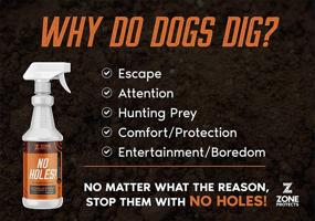 img 2 attached to 🐶 Dig Free Zone! Effective Dog Digging Deterrent Spray. Prevent Dogs from Digging. Pet-Safe. Eco-Friendly. Rain Resistant Formula.