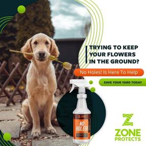 img 1 attached to 🐶 Dig Free Zone! Effective Dog Digging Deterrent Spray. Prevent Dogs from Digging. Pet-Safe. Eco-Friendly. Rain Resistant Formula.