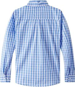 img 3 attached to Spring Gege Uniform Gingham X Large Boys' Clothing ~ Tops, Tees & Shirts