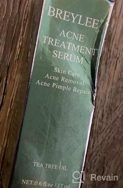 img 1 attached to 🌿 Clear Severe Acne with BREYLEE Tea Tree Clear Skin Serum – Pimple Remover & Skin Repair review by Kevin Kue