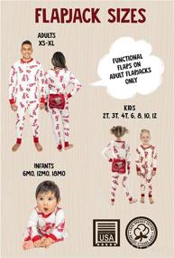 img 3 attached to Flapjacks Flapjack Pajamas LazyOne Matching Apparel & Accessories Baby Boys