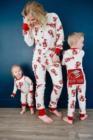 img 2 attached to Flapjacks Flapjack Pajamas LazyOne Matching Apparel & Accessories Baby Boys