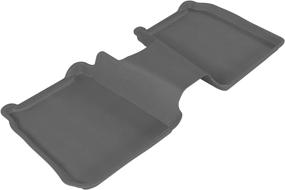 img 4 attached to 🚗 Premium Custom Fit 3D MAXpider L1FR02121501 All-Weather Floor Mats for Ford Flex 2009-2019 - Kagu Series (2nd Row, Gray)